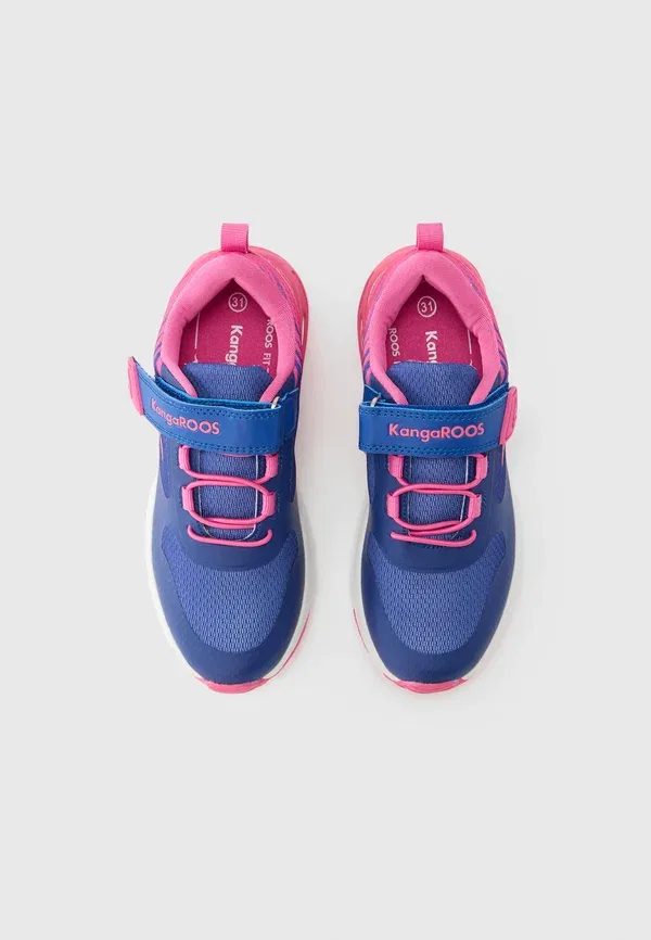 Кроссовки Tempo trainers Kangaroos, темно-синий/маргаритка розовый — фото 4