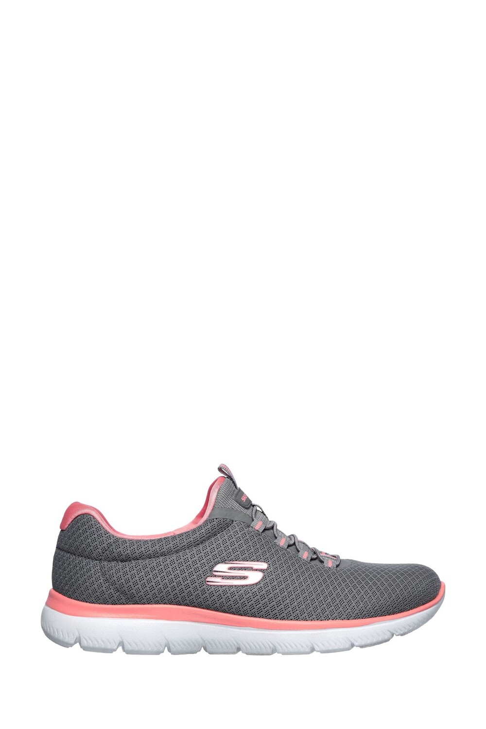 

Женские спортивные кроссовки без шнуровки Summit Skechers, серый