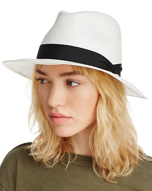 

Панама с широкими полями rag & bone, цвет White