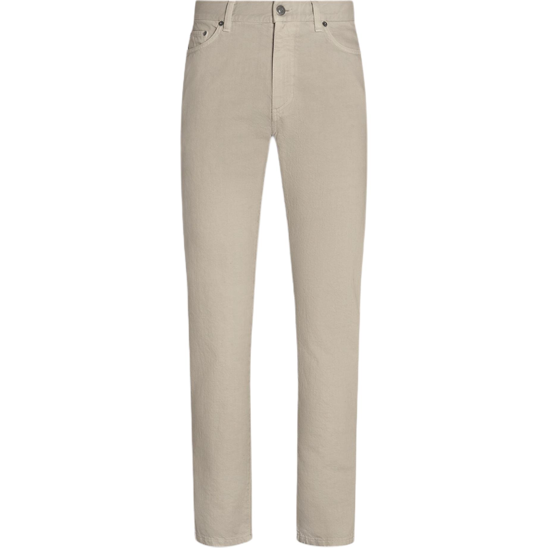 

Брюки Zegna Roccia из хлопка Ermenegildo Zegna, светло- коричневый