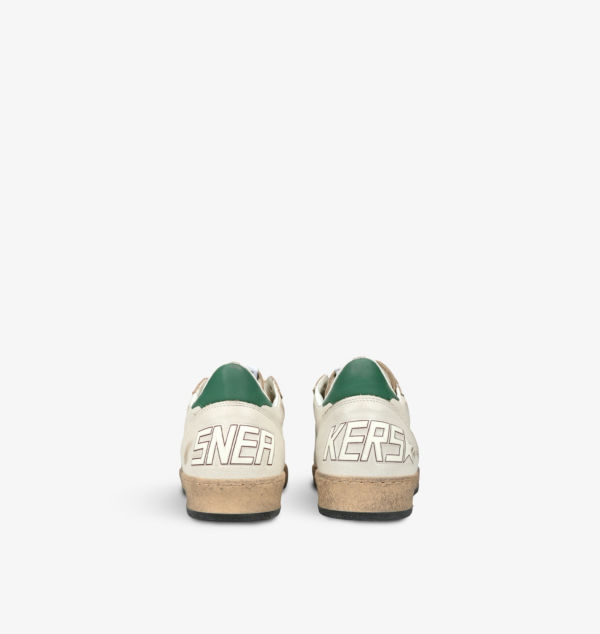Низкие кожаные кроссовки Ballstar 10366 Golden Goose, мультиколор — фото 4