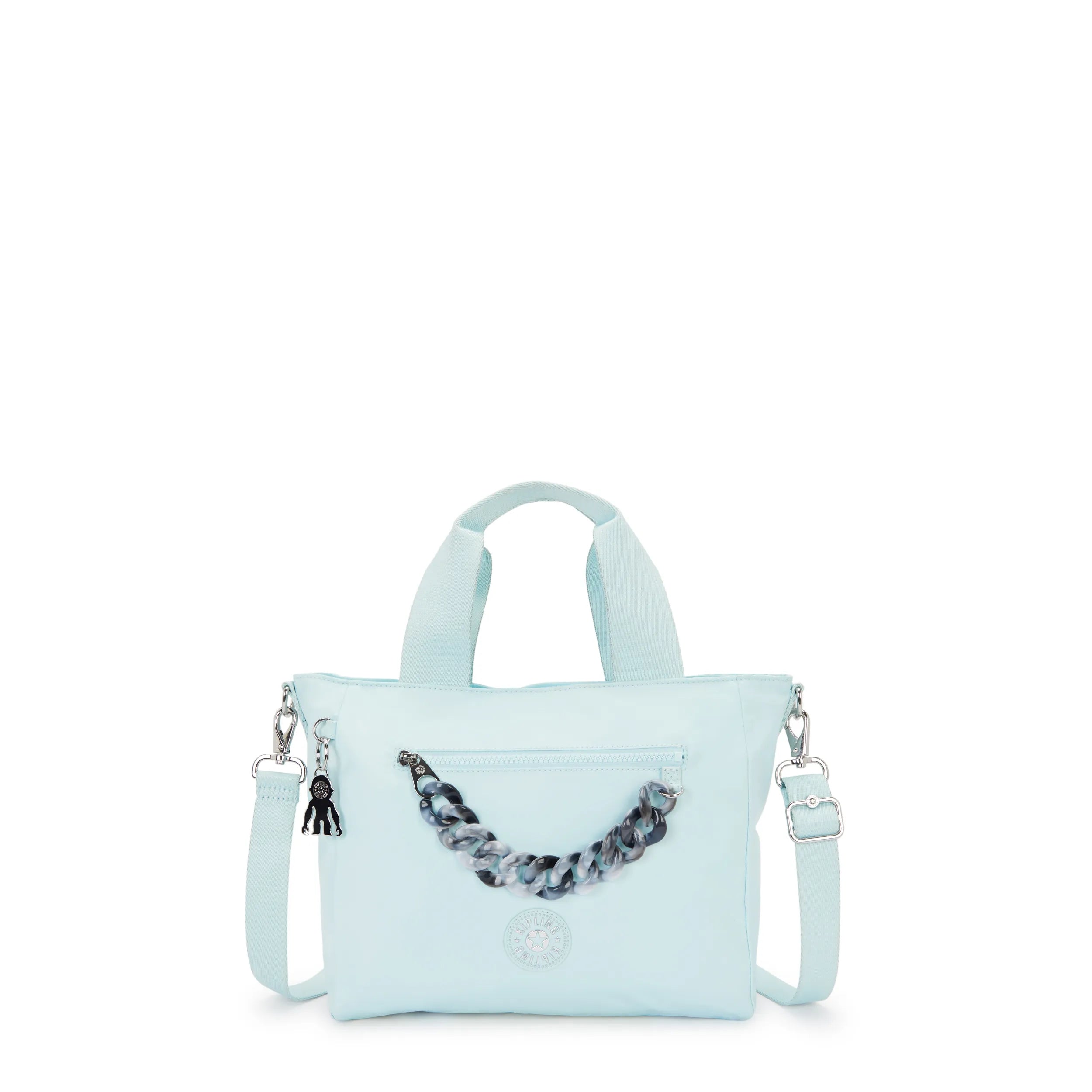 

Сумка через плечо Kipling Neary с черепаховой цепочкой, бирюзовый