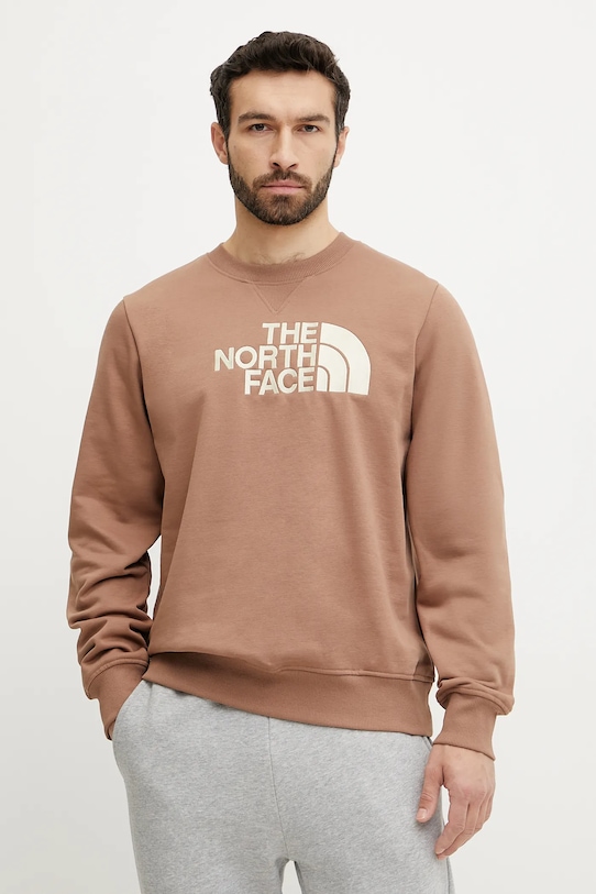 

Толстовка Drew Peak The North Face, коричневый