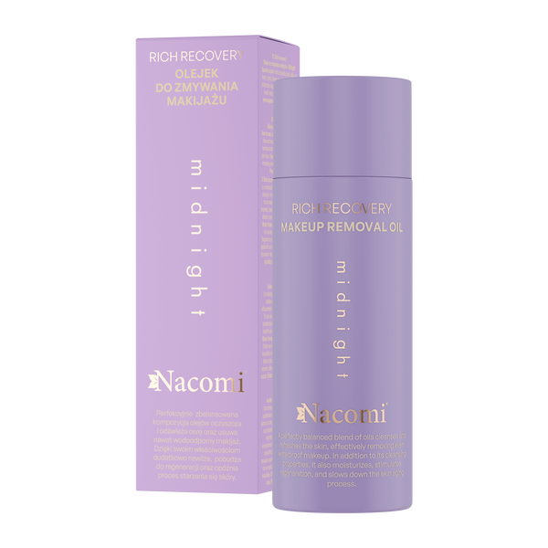 

Масло для снятия макияжа, 100 мл Nacomi Rich recovery midnight