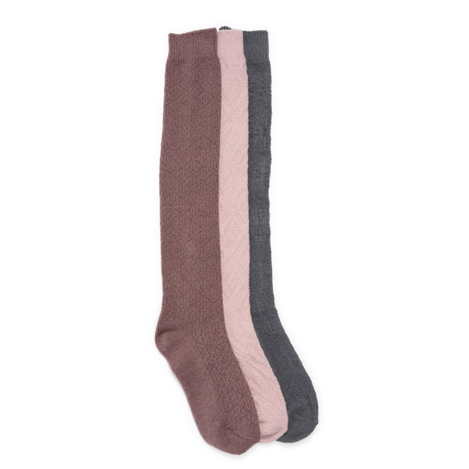 

Женские вязаные носки до колена MUK LUKS, набор из 3 шт. MUK LUKS