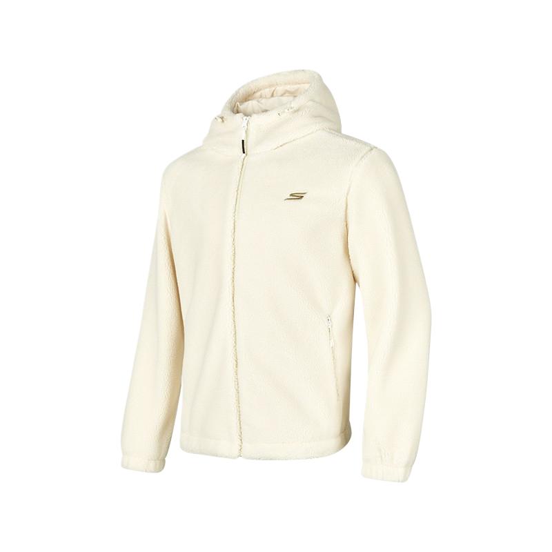 

Skechers Базовый спортивный жакет унисекс жемчужно-белый, Pearl White 02EP