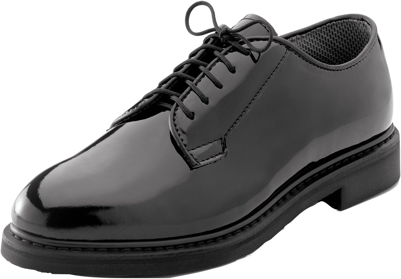 Классические туфли-оксфорды Rothco Uniform Hi-Gloss для торжественных случаев, черный