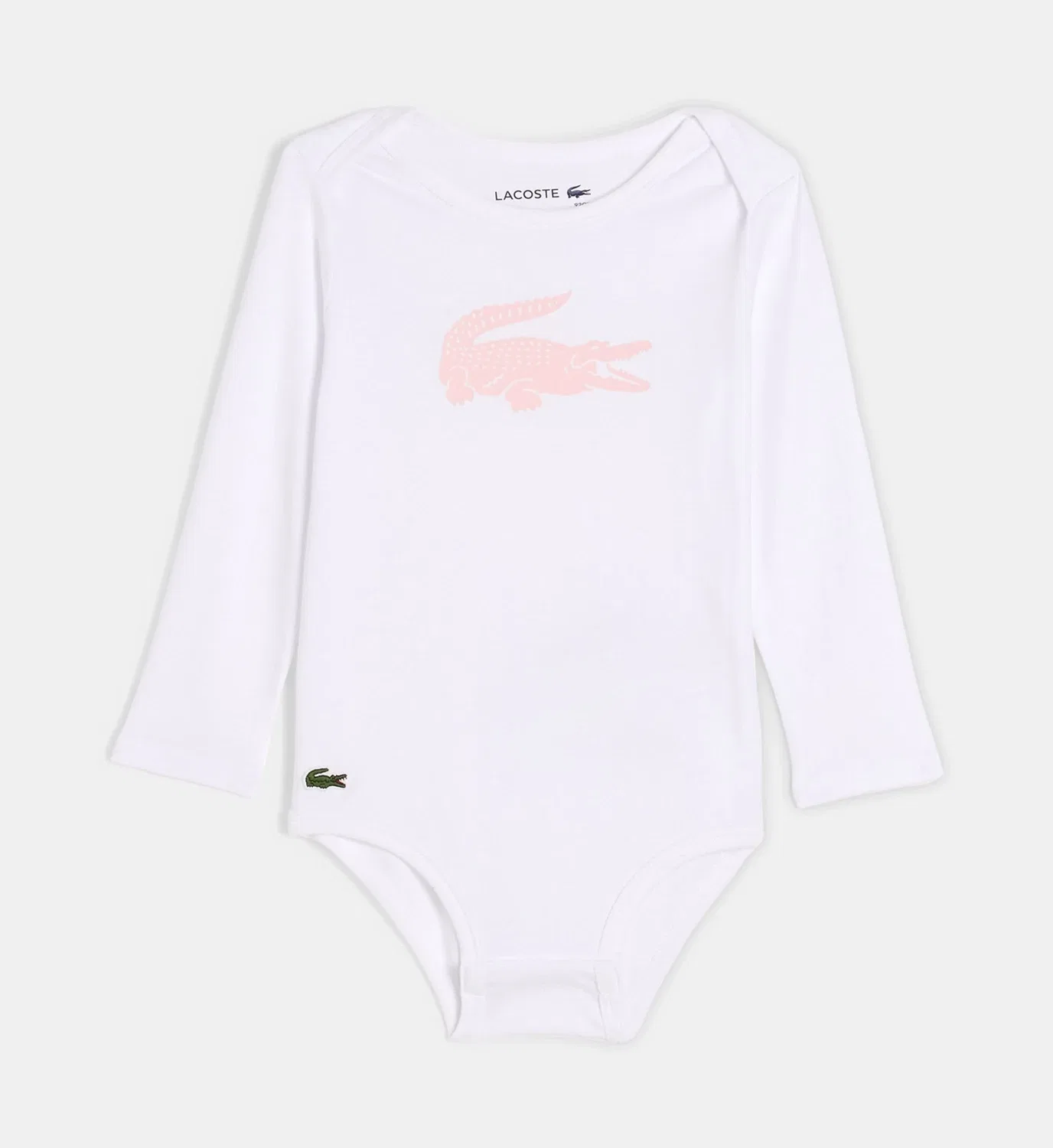 Комплект из 3 предметов из флисового хлопка Lacoste, розовый — фото 2