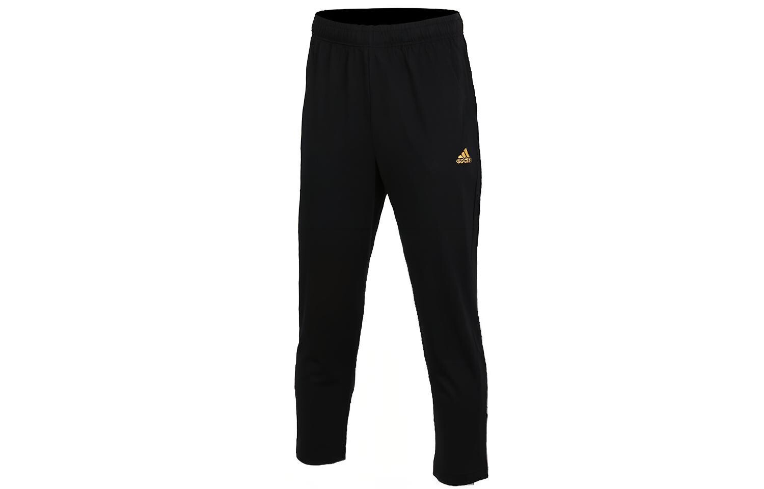 

Трикотажные спортивные штаны мужские черные Adidas, черный