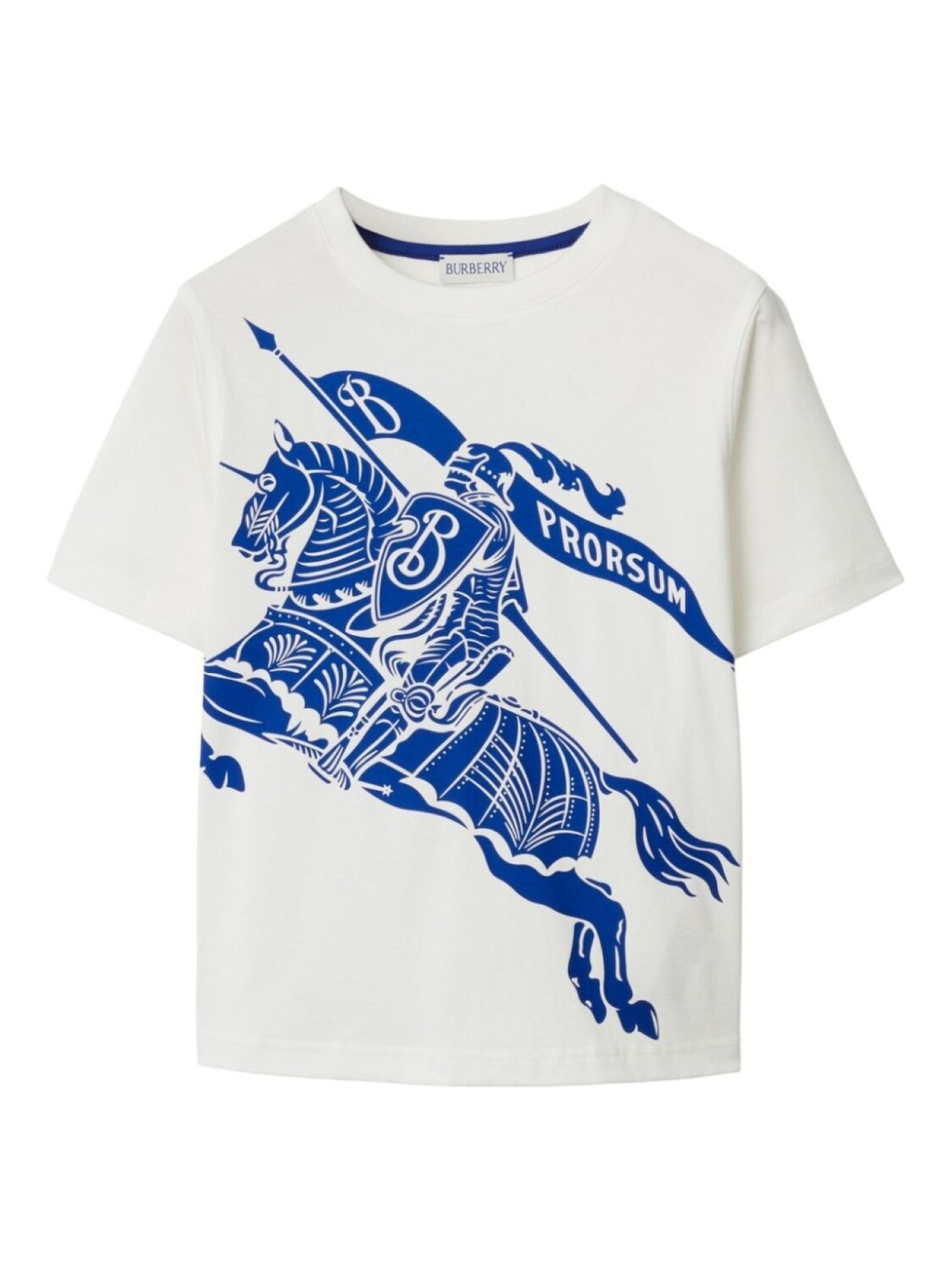 

Burberry Kids футболка с принтом EKD, белый