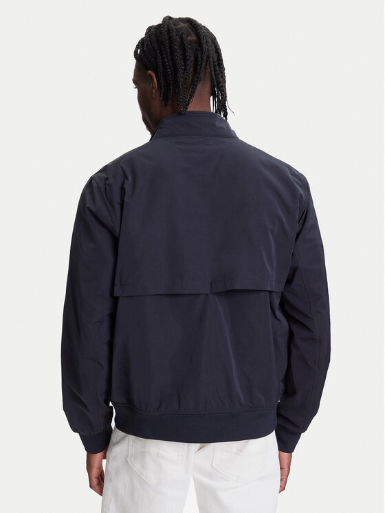 Куртка-Бомбер стандартный крой Harrington MW0MW39637 Tommy Hilfiger, синий — фото 3