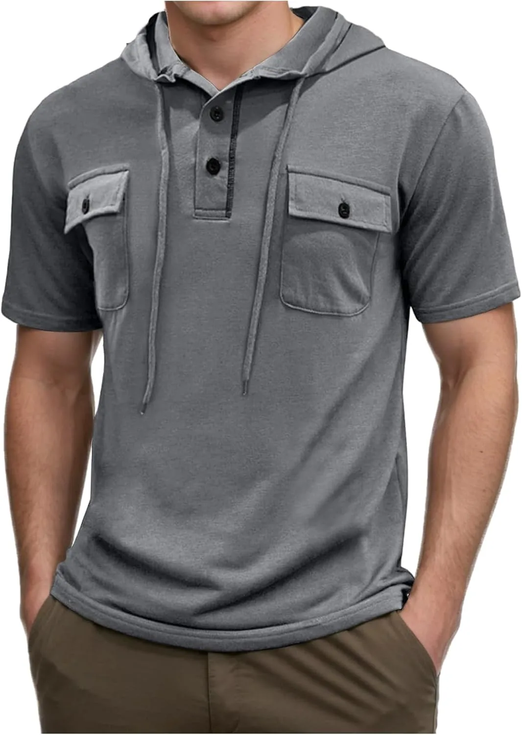 

Худи-рубашка мужская Cargo с карманами Thatrich