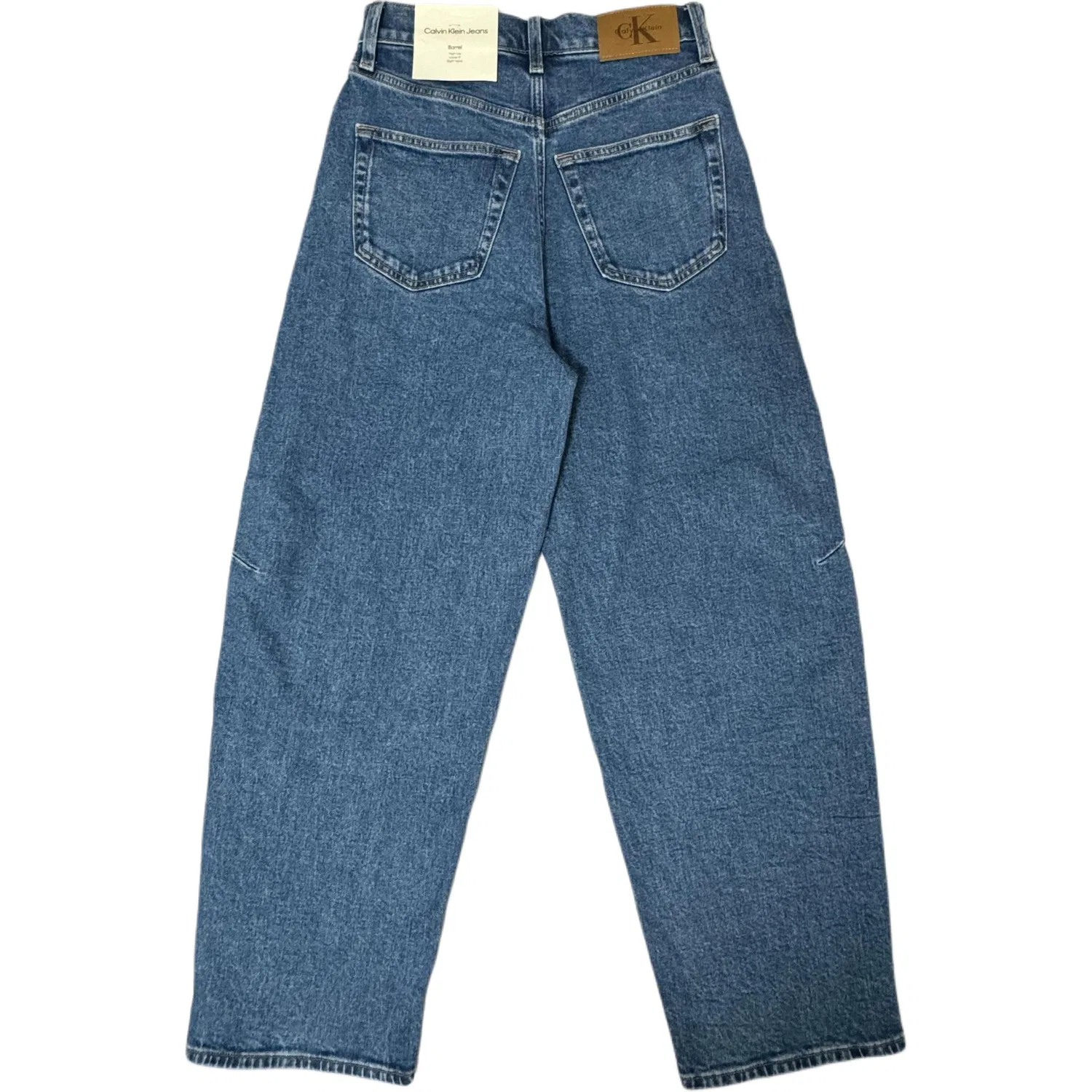Джинсы tapered Calvin Klein синие — фото 3