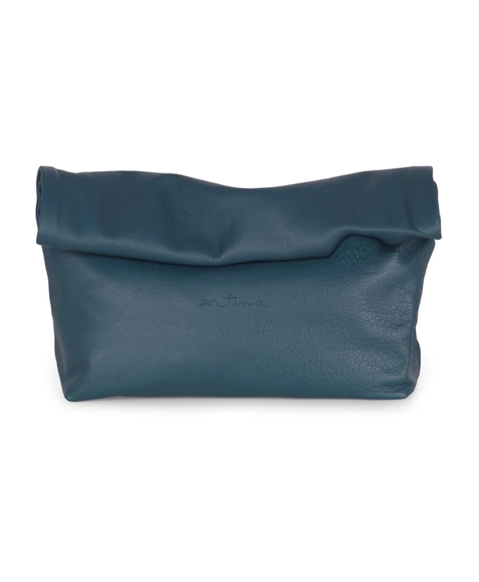 

Delhi большой клатч из океанической кожи Cortana, зеленый