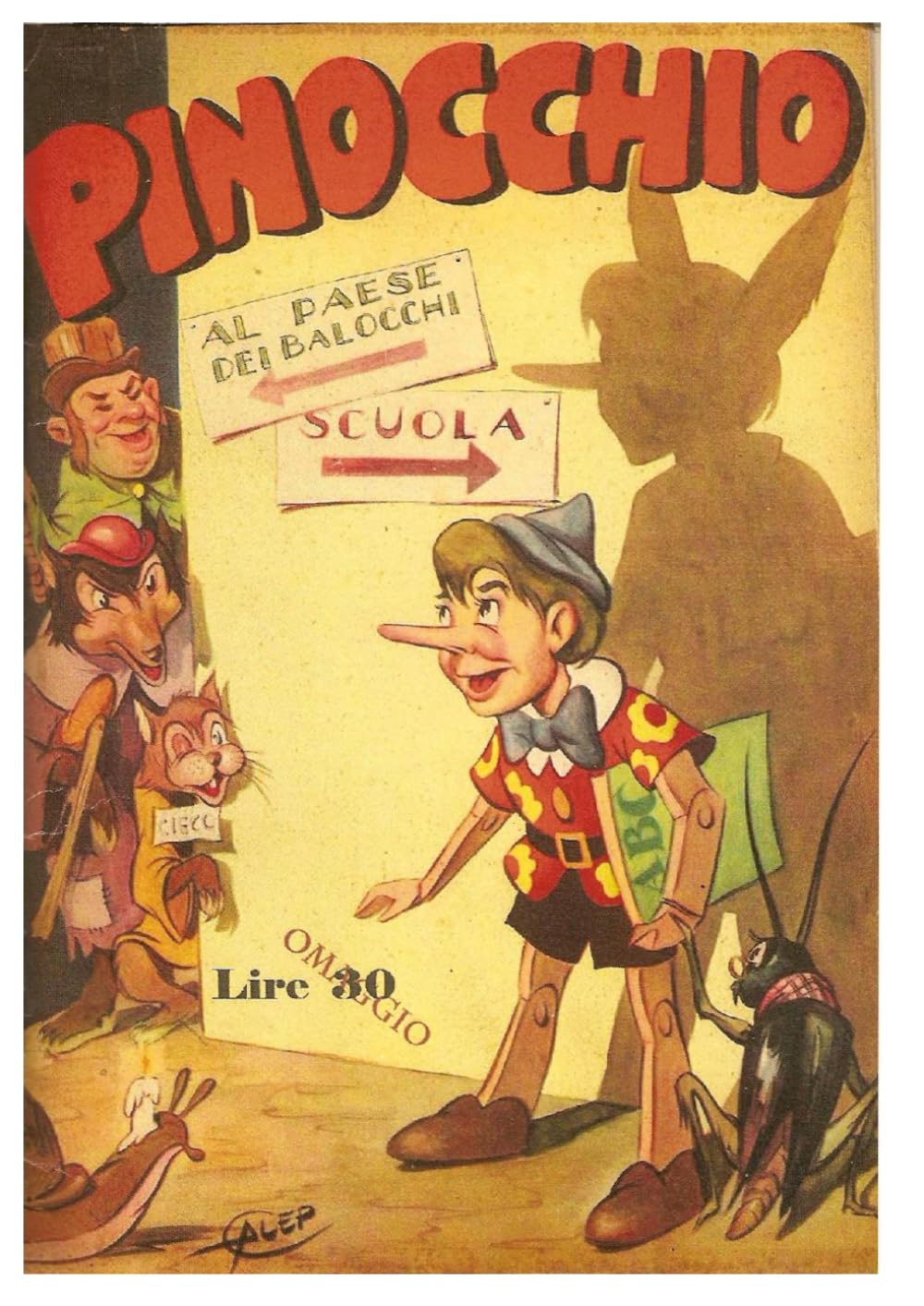 

PINOCCHIO: un album di figurine del 1958 (Italian Edition) (Independently published)
