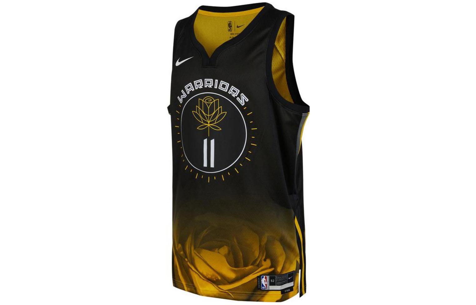 

Футболка Klay Thompson Warriors Swingman Nike, черная с золотым