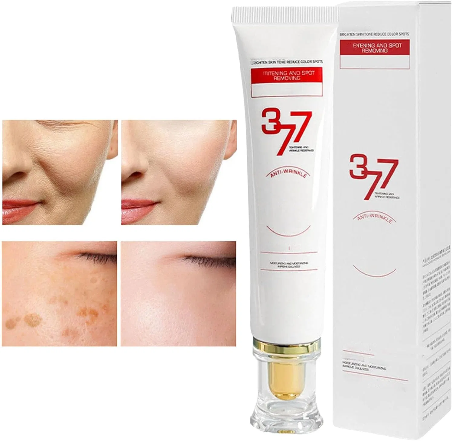 Крем для лица — 377 Anti Wrinkle увлажняющий, подтягивающий, Generic, 52 г — фото 2