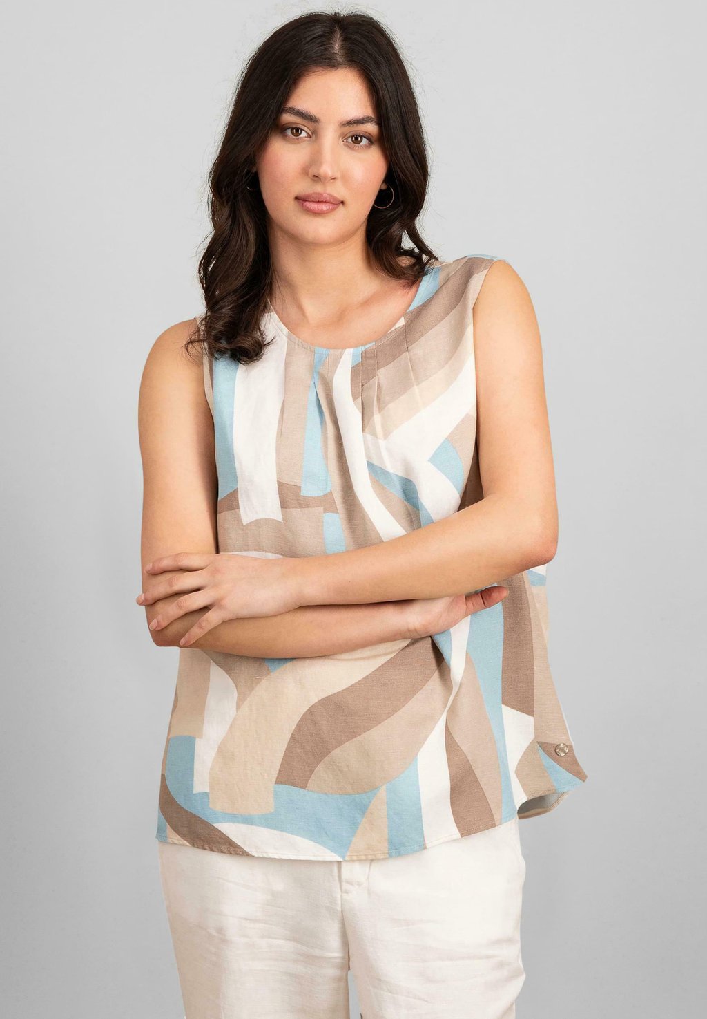 

Топ PLEATS - Blouse Fynch-Hatton, светло-голубой