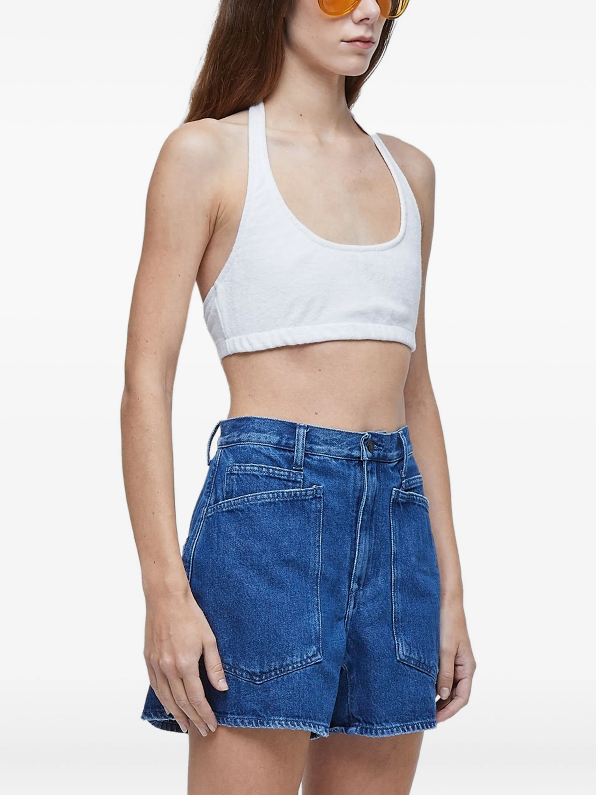 

Укороченный топ Osklen, белый