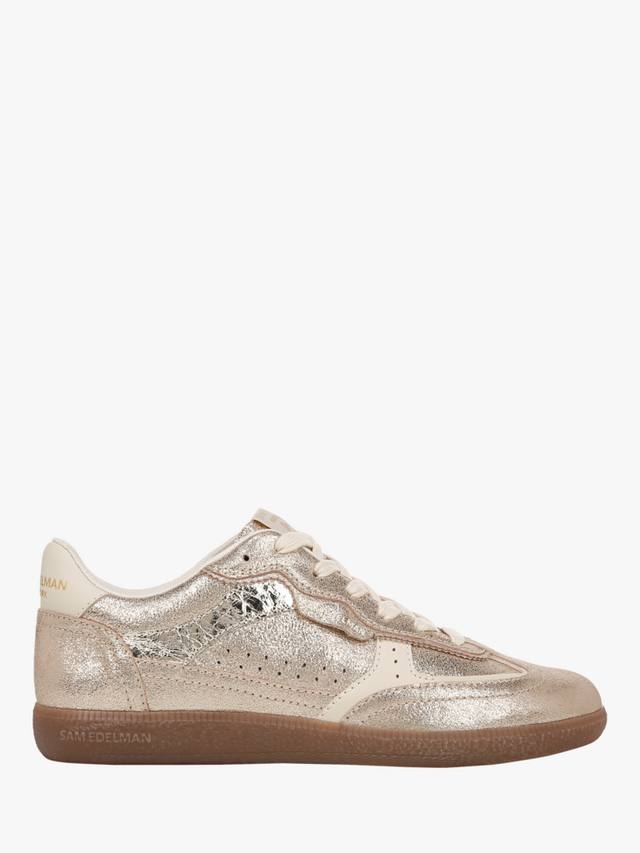 Кроссовки на шнуровке из смесовой кожи kallen Sam Edelman, цвет Cyprus Gold