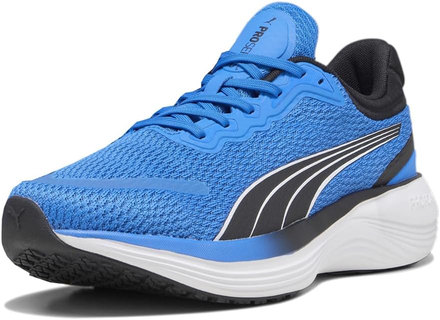 Мужские кроссовки для бега Puma Scend Pro, белый/черный/синий — фото 3