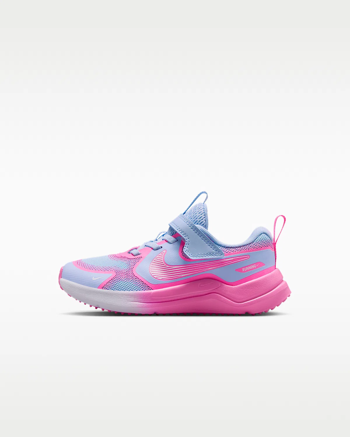 Детские кроссовки Nike Cosmic Runner, Hydrogen Blue/Pink Glow/White