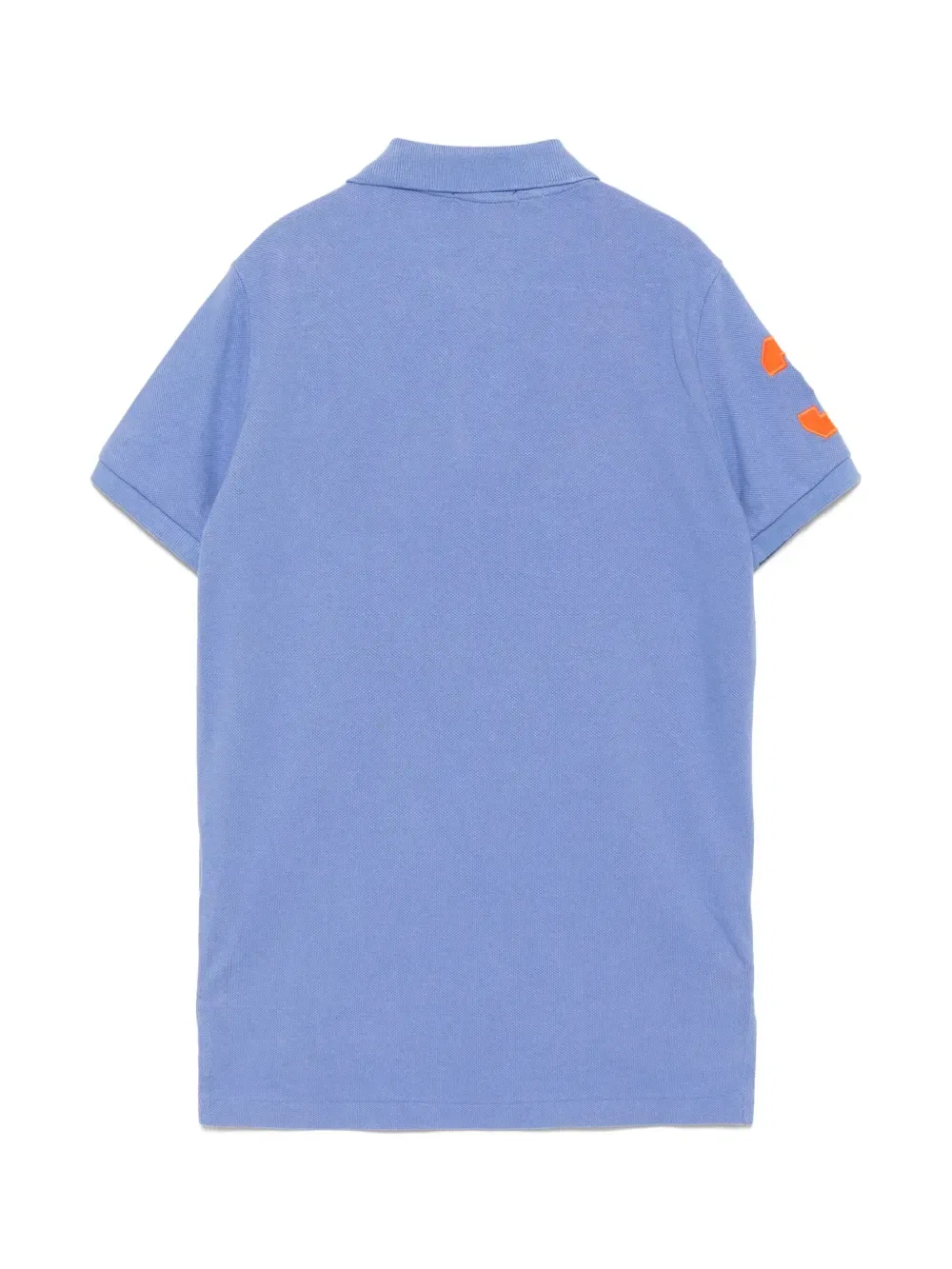 Большая рубашка поло с изображением пони Polo Ralph Lauren Kids, синий — фото 2