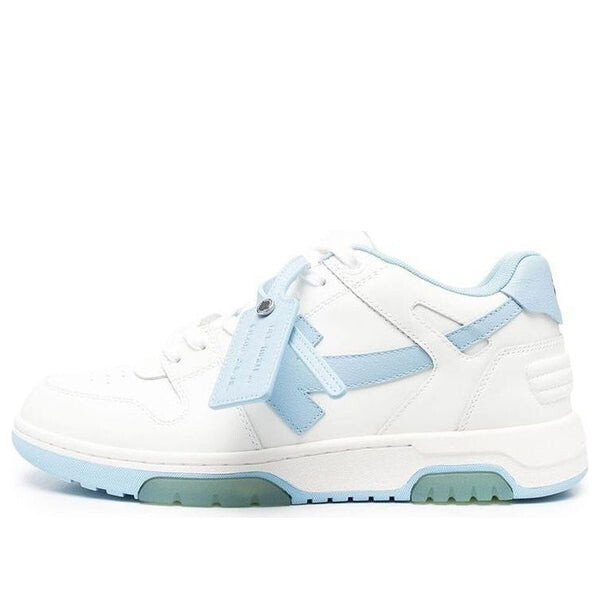 

Кроссовки out of office leather sneakers 'white blue' Off-White, белый