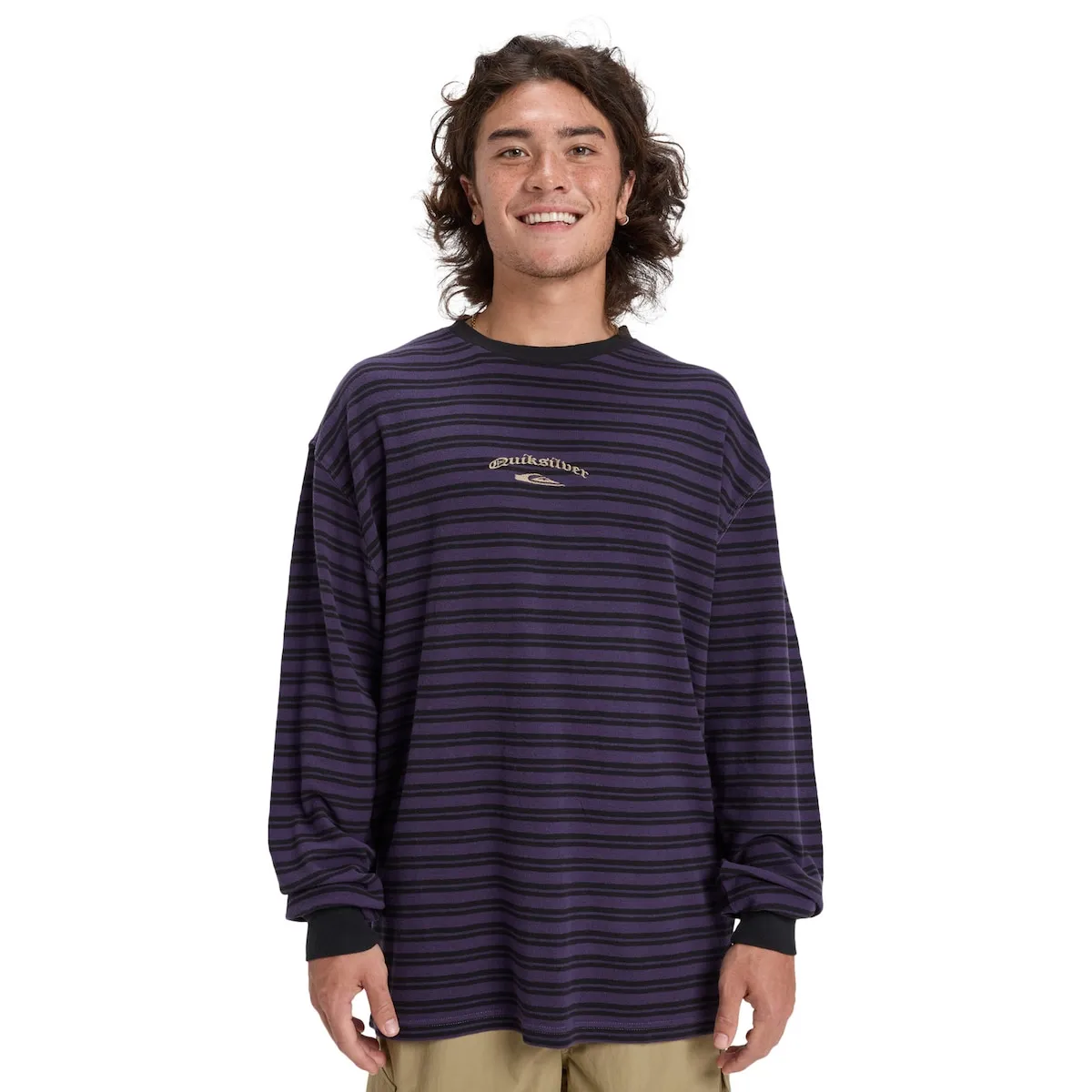 

Мужская футболка Mercury Old Hoops Quiksilver, фиолетовый