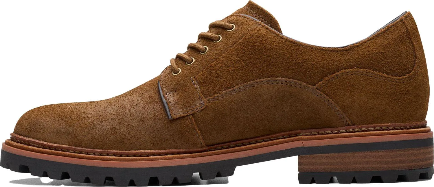 Мужские оксфорды Clarks Clarkridge Lo, коричневый — фото 2