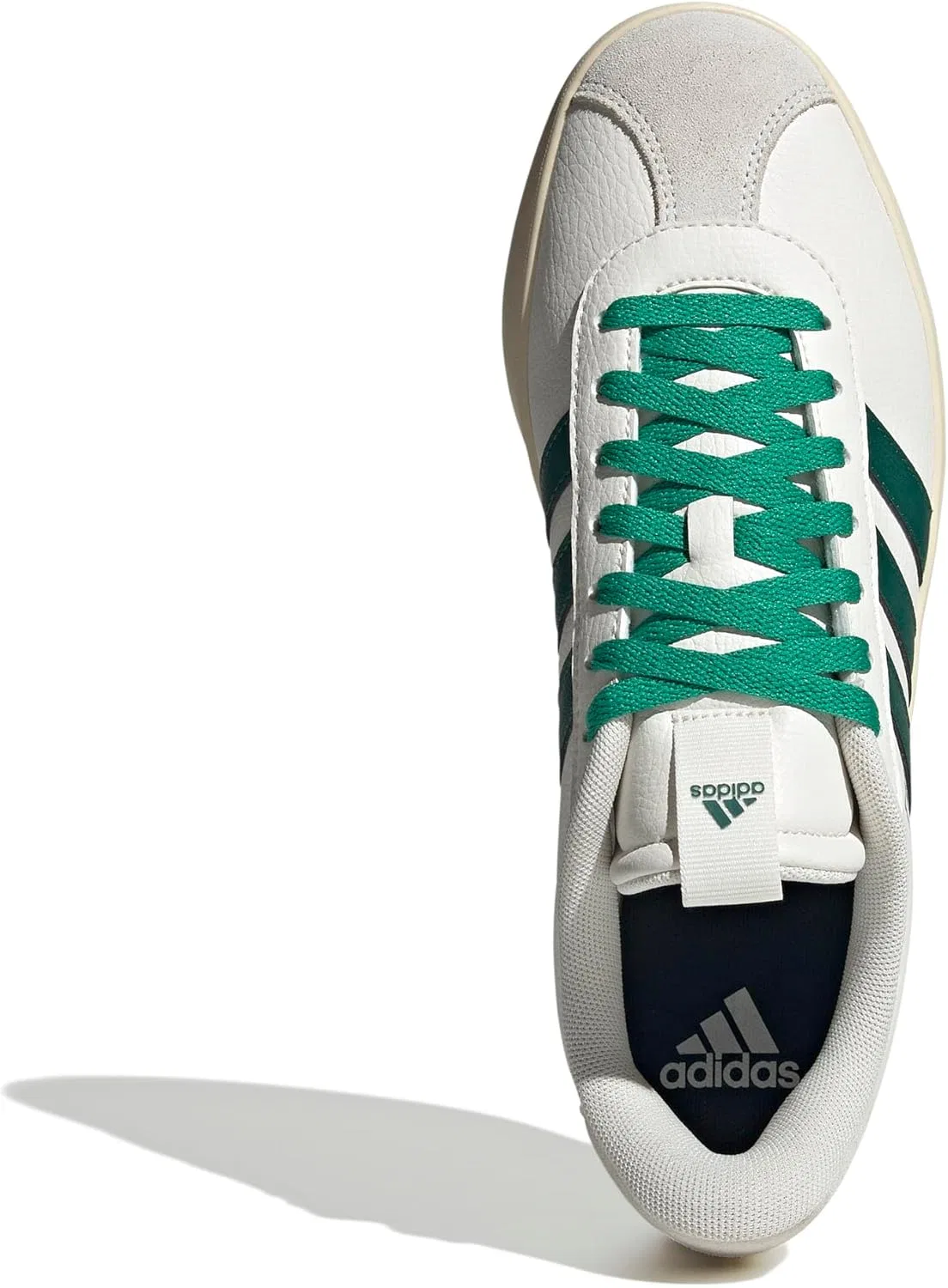 Кроссовки мужские adidas, цвет White/Collegiate Green/Court Green — фото 2