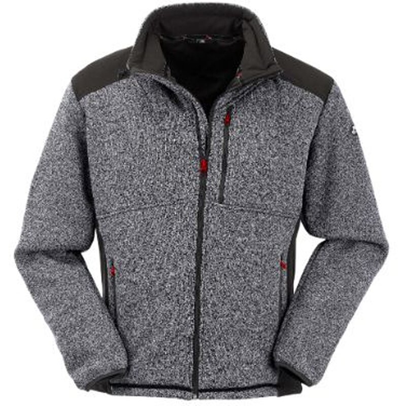 

Под курткой трикотажная флисовая куртка + мегалайнер br Maul, мультиколор