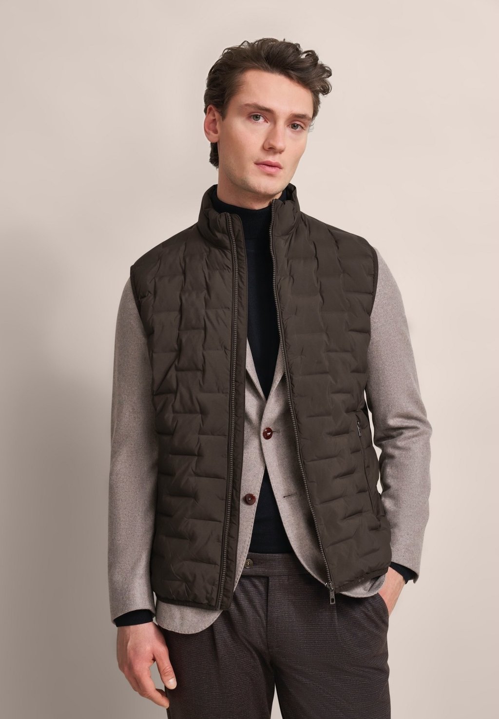

Жилет QUILT bugatti, коричневый