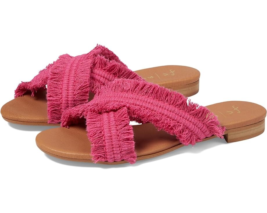 

Сандалии French Sole Meredith, цвет Fuchsia Linen