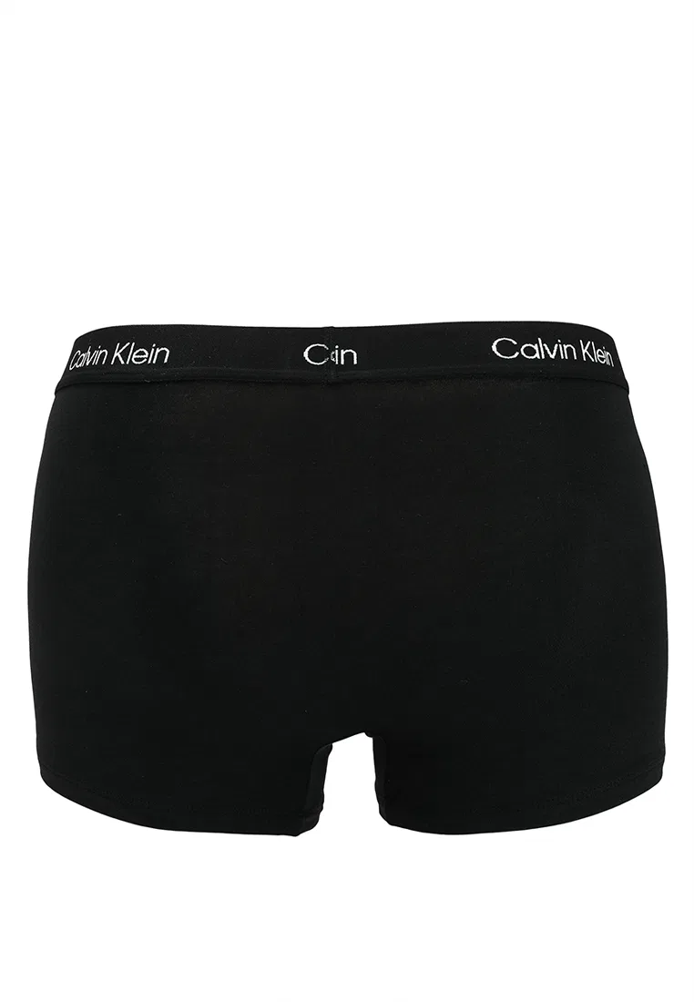 Трусы боксеры, классические, Calvin Klein, черный — фото 2