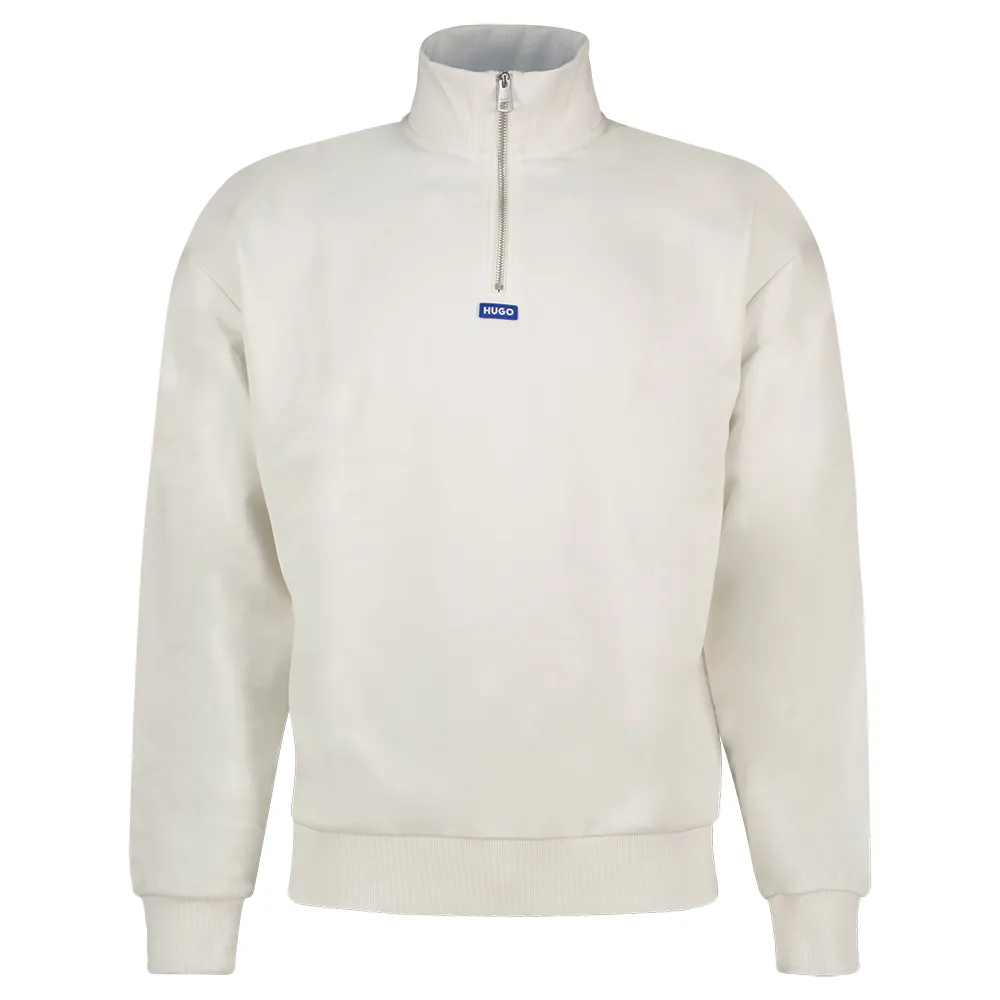 

Толстовка HUGO Neeler 10249110 BLUE half zip, белый