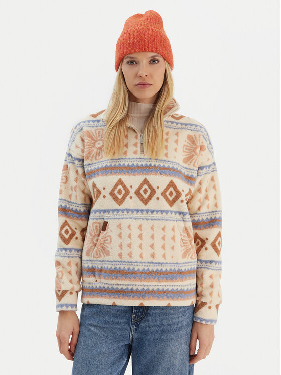 

Флисовая куртка relaxed fit Live Out Loud ERJPF03169 Roxy, бежевый