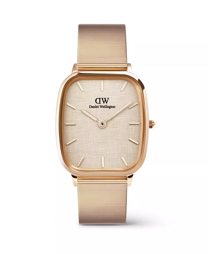 

Мужские аналоговые часы из нержавеющей стали с розовым золотым покрытием, 32 мм Daniel Wellington