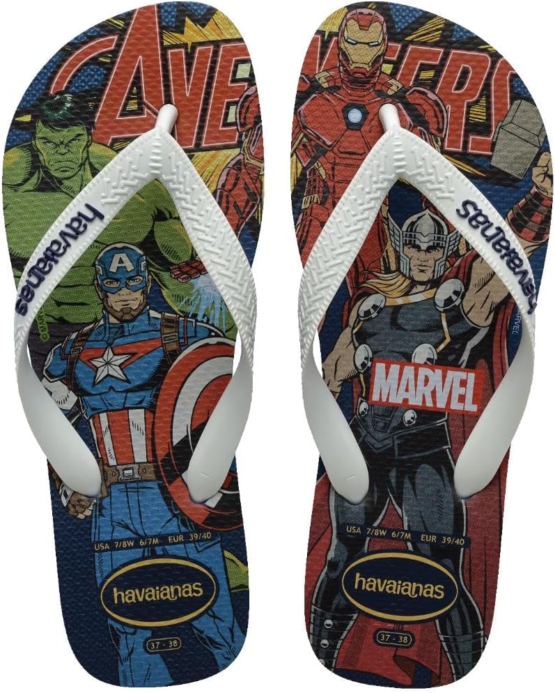 

Мужские шлепанцы Havaianas Hav. Top Marvel Classics, темно-синий