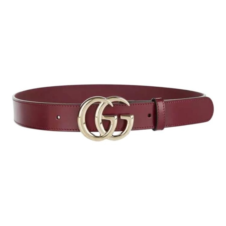 

GUCCI Кожаный ремень GG Marmont, Red