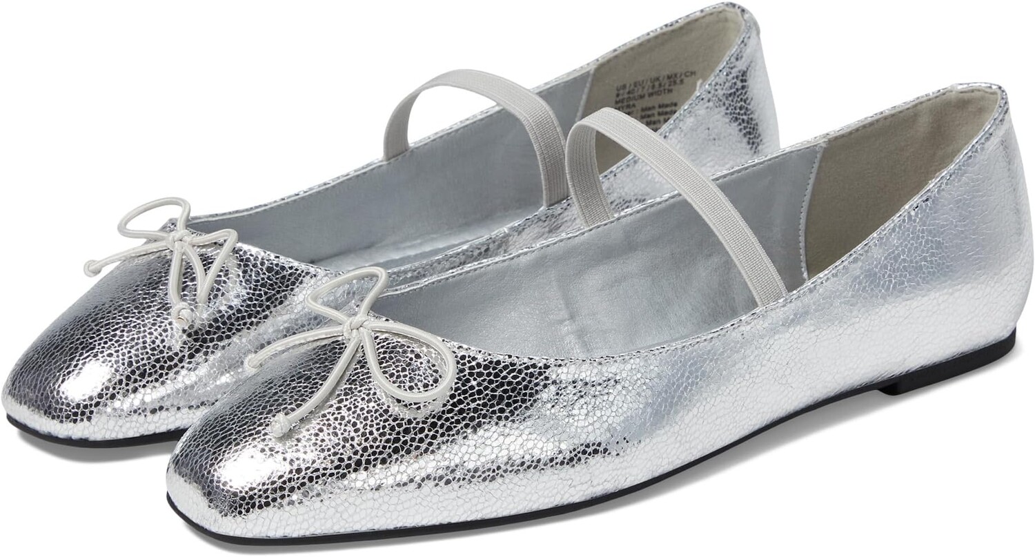 

Балетки Myra Kenneth Cole New York, цвет Silver Metallic