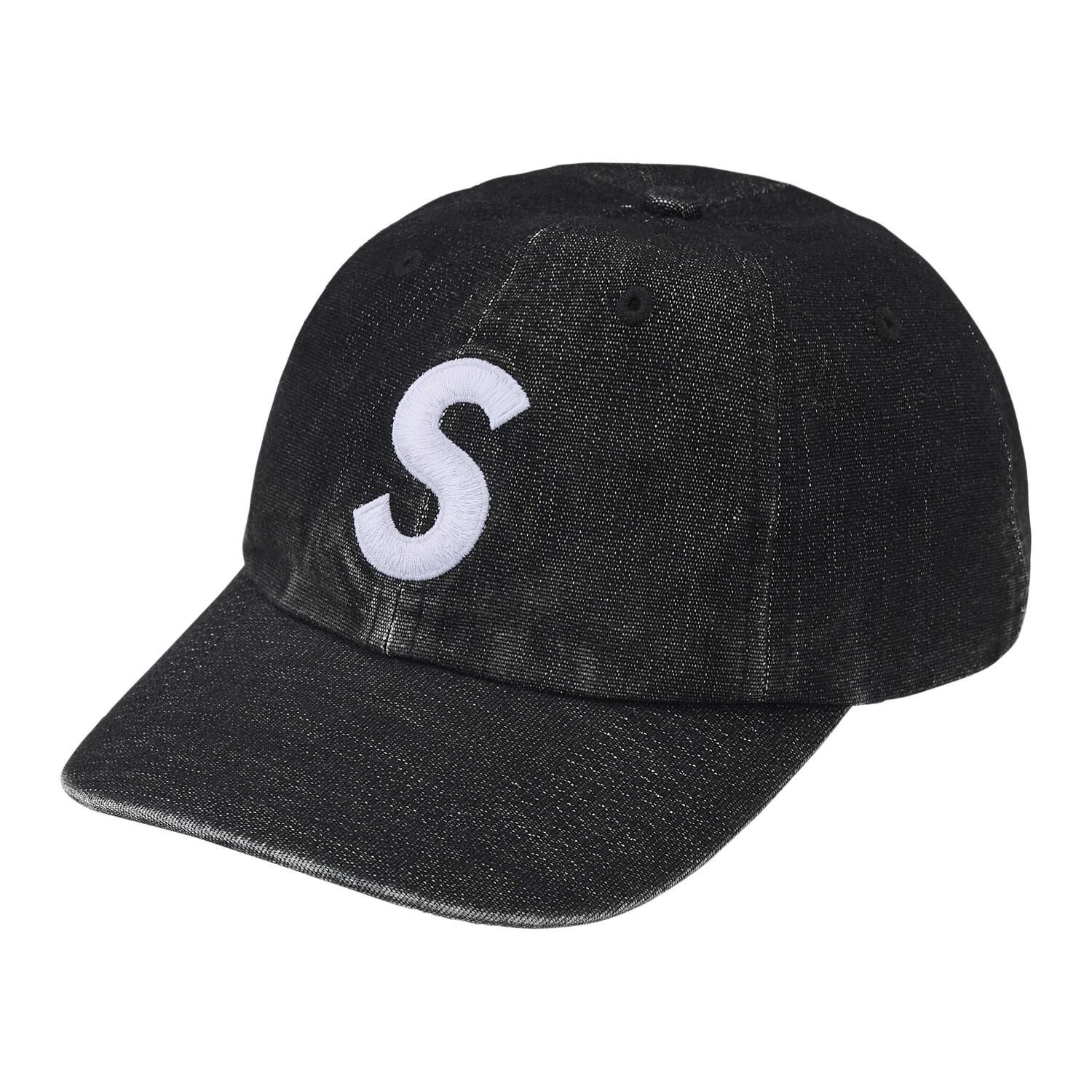 

Supreme Кепка с логотипом S из ткани кордура деним, Black