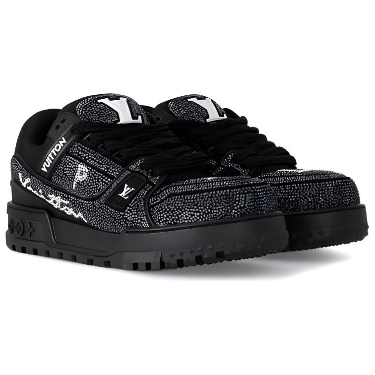 

Кроссовки Low-Top для скейтбординга мужские черные LOUIS VUITTON