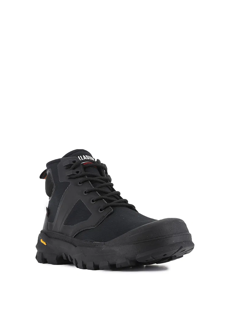 Ботинки женские водонепроницаемые, на молнии, Pallarider Zip WPA, Unisex, черные Palladium — фото 2