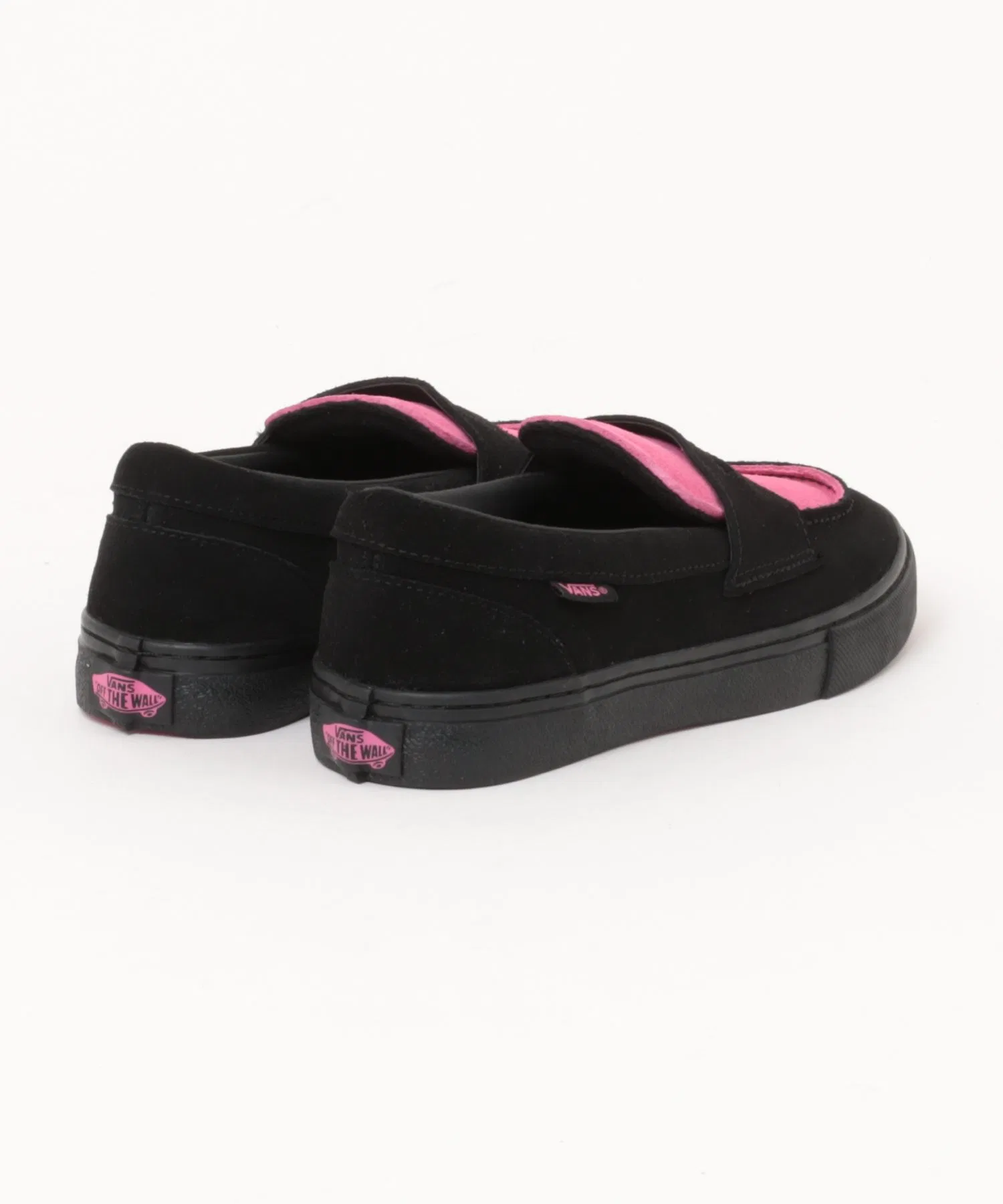 Мужские кроссовки VANS LOAFER из натуральной кожи чёрные — фото 2