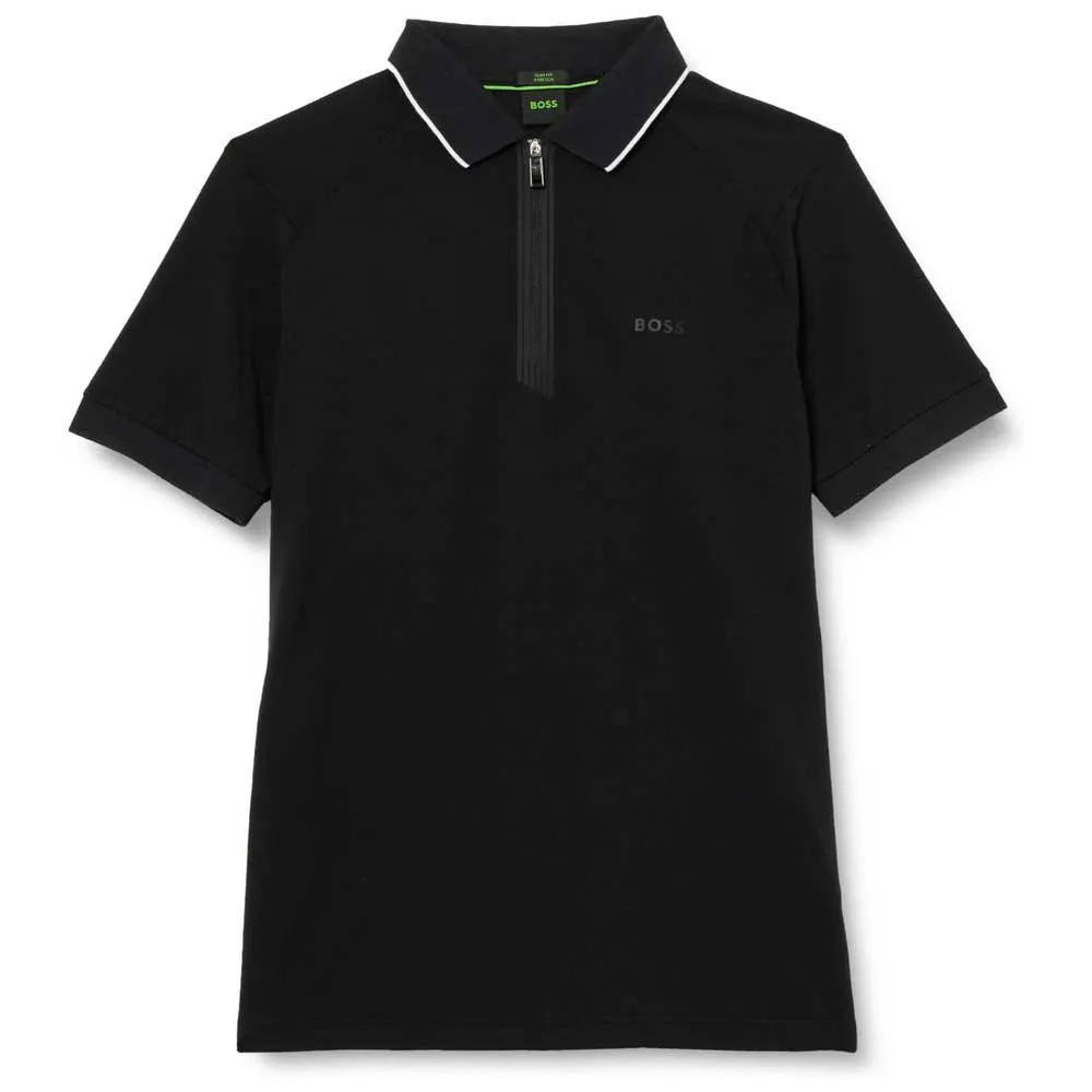 

Поло BOSS Philix 10255057, черный