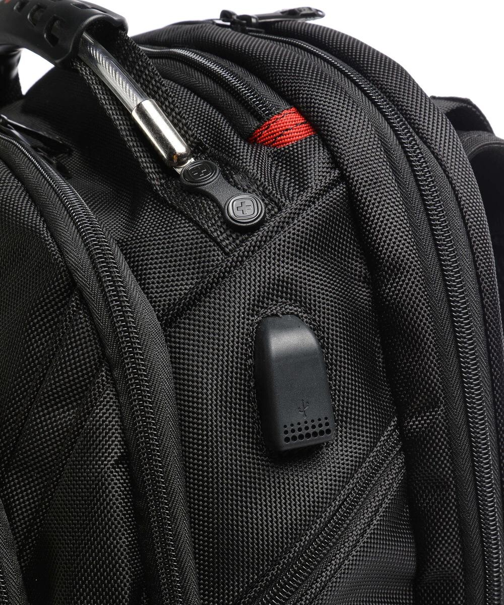 Рюкзак для ноутбука Wenger Ibex Deluxe 16 дюймов, черный — фото 3