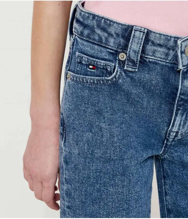 Джинсы flare fit Tommy Hilfiger, синий — фото 4