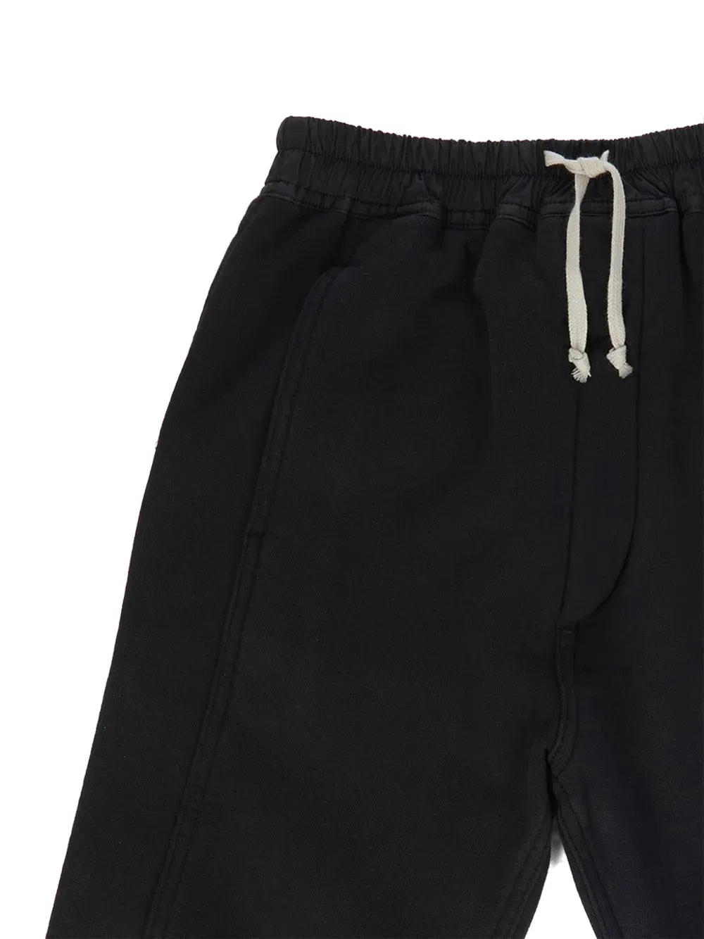 Спортивные брюки с завязками на талии Rick Owens Kids, черный — фото 3