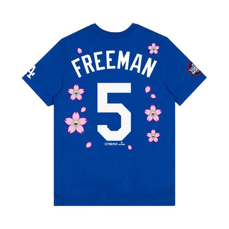 

Футболка Nike x Takashi Murakami x MLB World Tour Tokyo Series 2025 Freeman Dodgers Short-Sleeve Tee, Blue